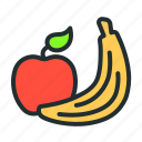 fruits, food, healthy, organic, fruit, banana