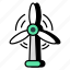 windmill, wind turbine, wind generator, aerogenerator, wind energy 