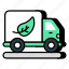 eco truck, vehicle, automobile, automotive, transport 