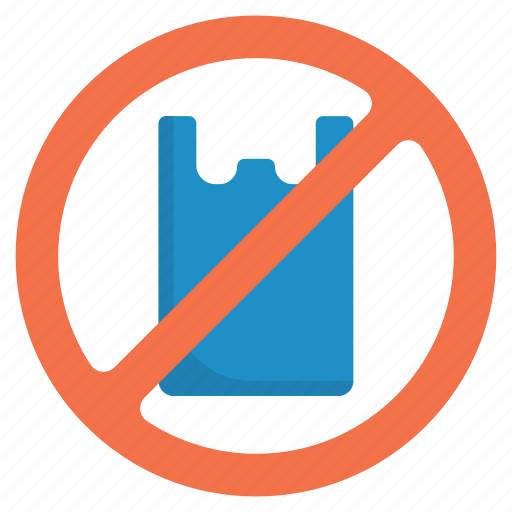 Plastic, bag, forbidden, shopping icon - Download on Iconfinder