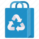shopping, bag, recycling