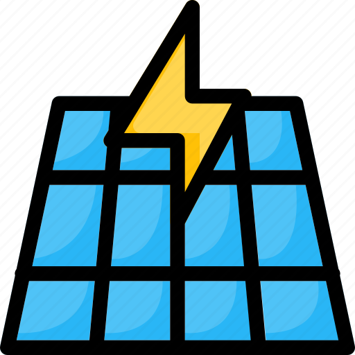 Electricity, energy, panel, power, solar icon - Download on Iconfinder