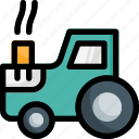 farm, tractor, transport, vehicle