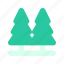 christmas, tree, pines, winter, xmas 