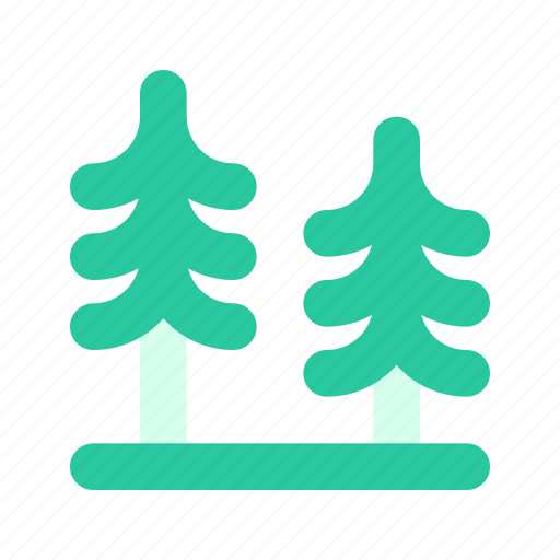 Pines, christmas, trees, winter, forest icon - Download on Iconfinder