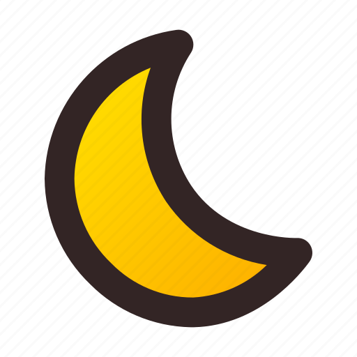 Moon, night, dark, mode, crescent icon - Download on Iconfinder