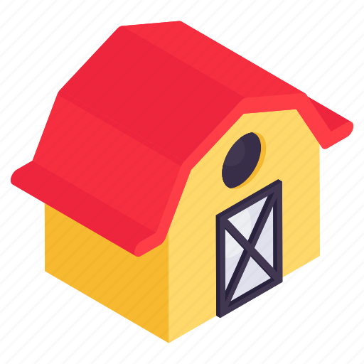 Farmhouse, barn, farm building, residence, accomodation icon - Download on Iconfinder