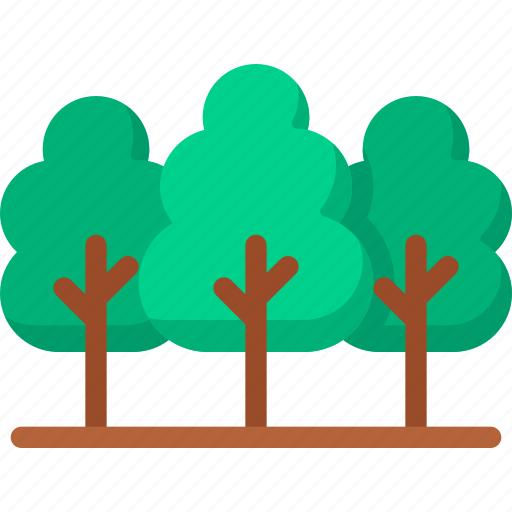 Forest, trees, woods, nature icon - Download on Iconfinder