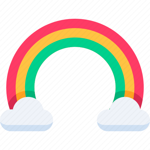 Rainbow, sky, cloud, weather icon - Download on Iconfinder