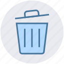 basket, cleaning bin, dust bin, recycle bin, trash