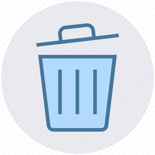 Basket, cleaning bin, dust bin, recycle bin, trash icon - Download on Iconfinder
