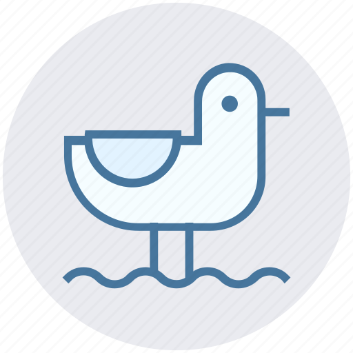 Duck, duck in water, duck swimming, nature, park, rubber duck, water icon - Download on Iconfinder