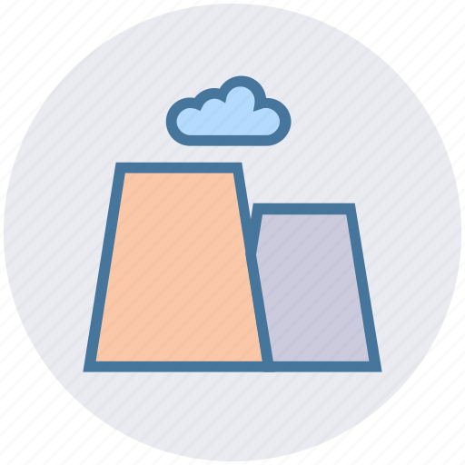 Cause, cloud, landscape, nature, volcano, weather icon - Download on Iconfinder