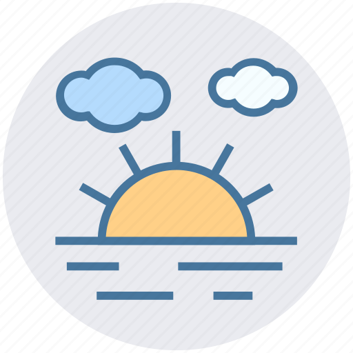 Clouds, nature, park, sea, summer, sun icon - Download on Iconfinder