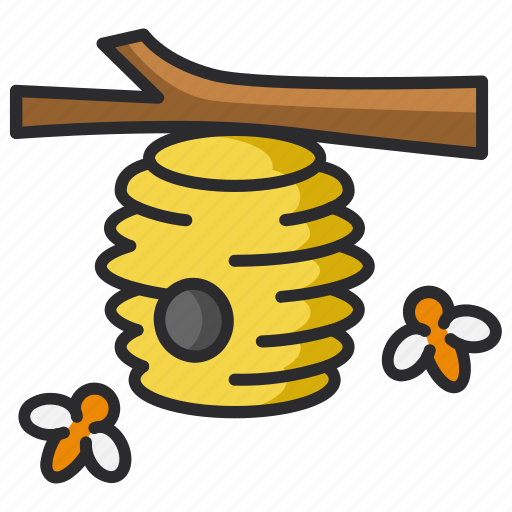 Honeycomb, beehive, hive, honey, honey bee icon - Download on Iconfinder