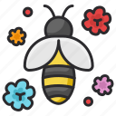 bee, insect, honey, nature, flower, honey bee, garden