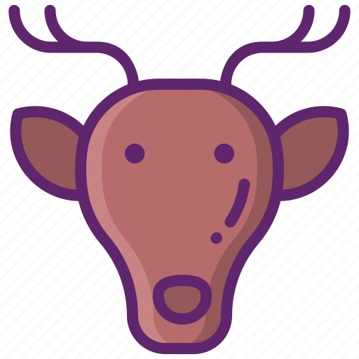 Deer, animal, zoo, wild icon - Download on Iconfinder