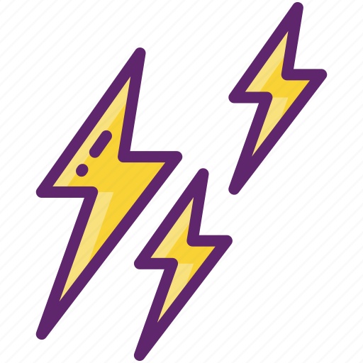 Lightning, thunder, bolt, weather icon - Download on Iconfinder