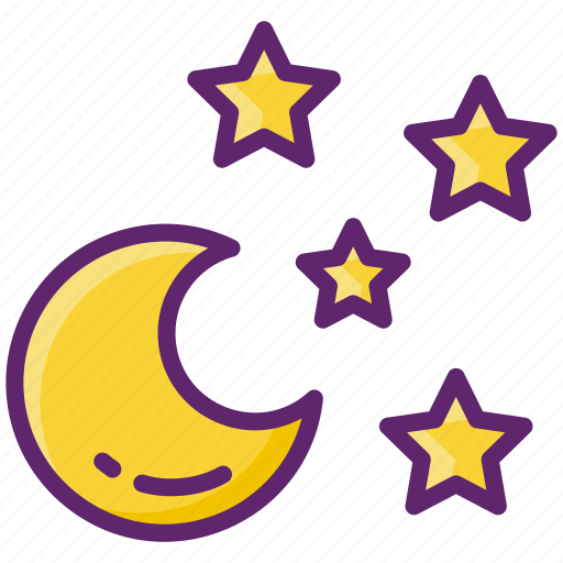 Moon, star, night, weather icon - Download on Iconfinder