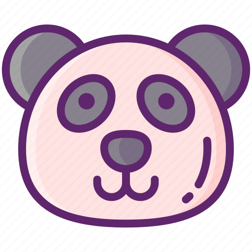 Panda, animal, zoo, mammal icon - Download on Iconfinder