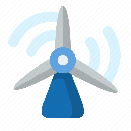 Energy, green, power, turbine, wind, windmill icon - Download on Iconfinder