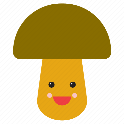 Emoji, emoticon, face, food, mushroom, nature, smiley icon - Download on Iconfinder