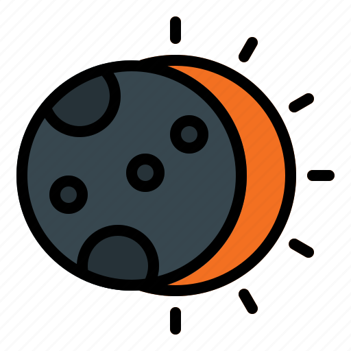 Eclipse, moon, sun, night icon - Download on Iconfinder