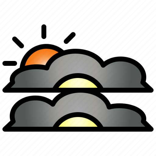 Cloud, sky, cumulus, set, climate, blue icon - Download on Iconfinder