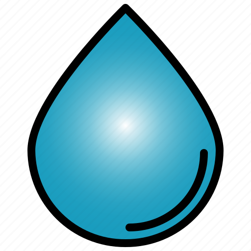 Drop, droplet, set, water, rain, liquid, blue icon - Download on Iconfinder