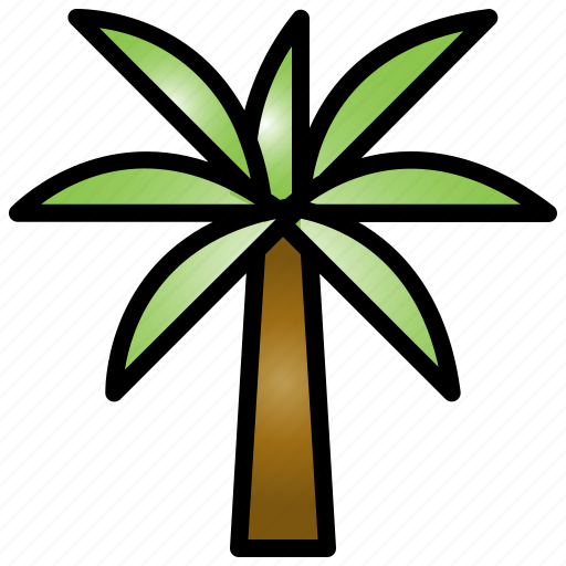 Palm, green, natural, tropical, outdoors, plant icon - Download on Iconfinder