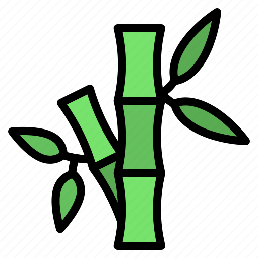 Nature, bamboo, plant, tree, chinese, leaf icon - Download on Iconfinder