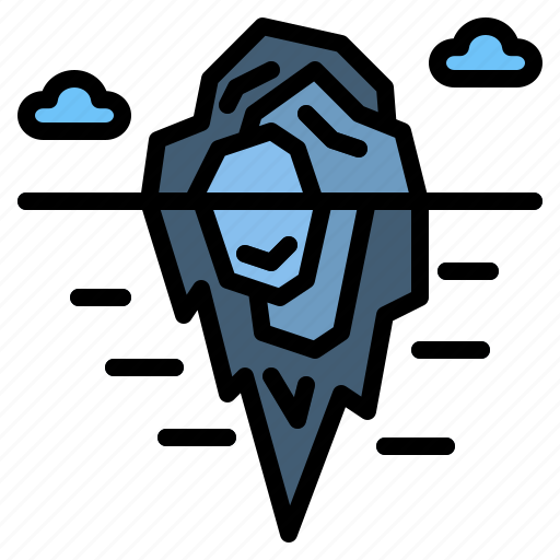 Nature, iceberg, ice, melting, polar, winter icon - Download on Iconfinder