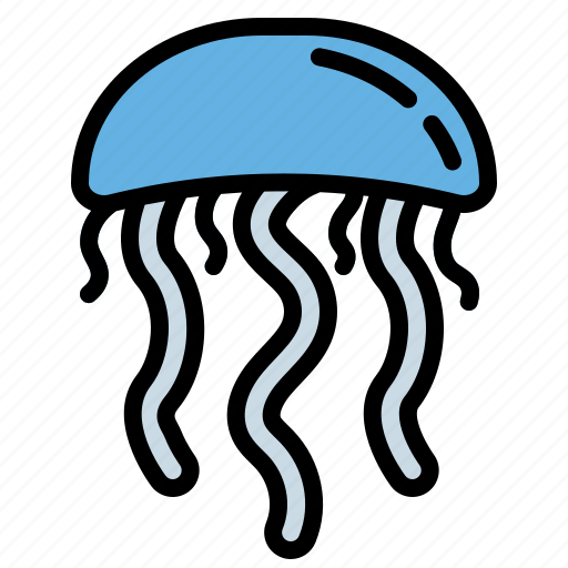 Nature, jellyfish, sea, animal, fish, ocean, aquarium icon - Download on Iconfinder