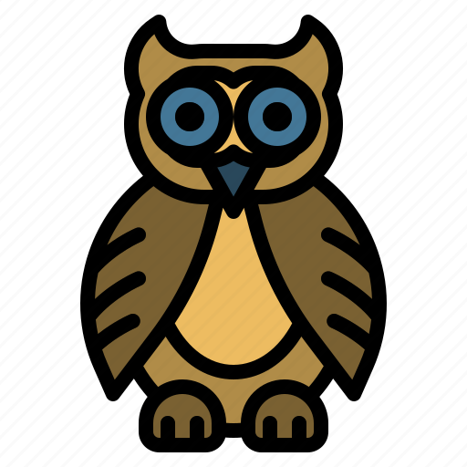 Nature, owl, bird, animal, halloween, night icon - Download on Iconfinder