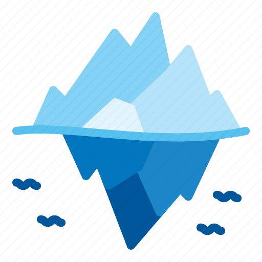 Iceberg, arctic, ice, melting icon - Download on Iconfinder