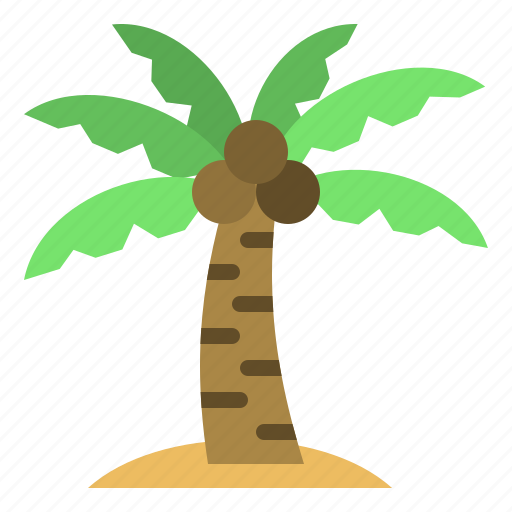 Nature, coconuttree, palm, summer, palmtree icon - Download on Iconfinder