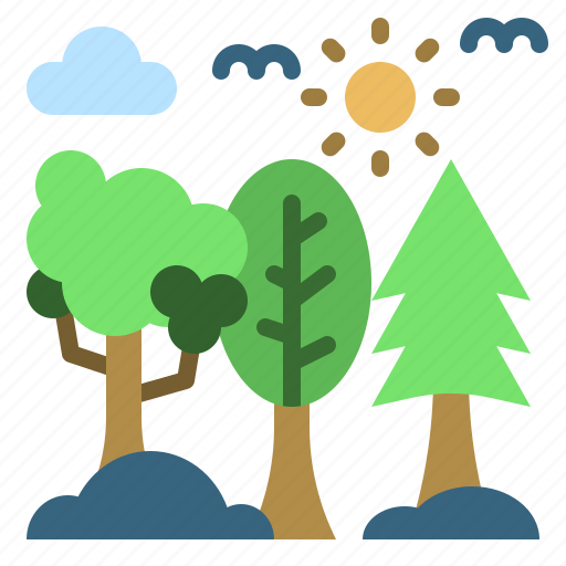 Nature, forest, tree, plant, jungle icon - Download on Iconfinder