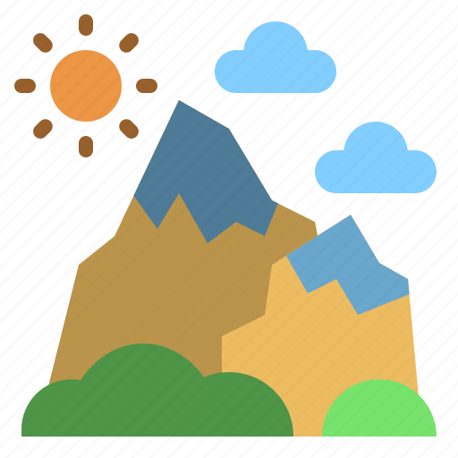 Nature, mountain, landscape, hill, hiking icon - Download on Iconfinder