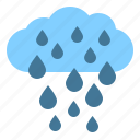 nature, rain, weather, cloud, umbrella, rainy, drop