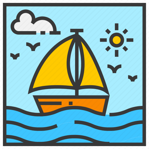 Boat, field, landscape, mountain, nature, outdoor, park icon - Download on Iconfinder