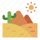 desert, cactus, nature, landscape, scene, scenery