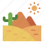 desert, cactus, nature, landscape, scene, scenery 