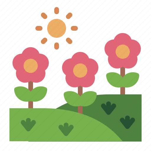 Garden, flower, park, nature, landscape, scene, scenery icon - Download on Iconfinder