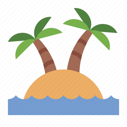 Island, tropical, ocean, sea, nature, landscape, scene icon - Download on Iconfinder