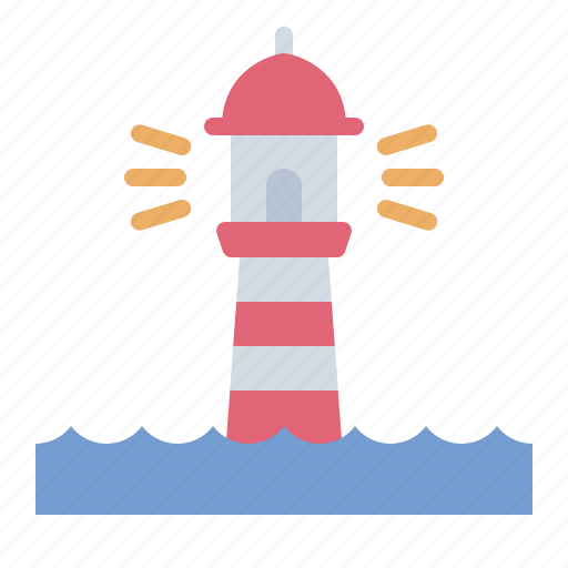 Lighthouse, building, ocean, sea, nature, landscape, scene icon - Download on Iconfinder