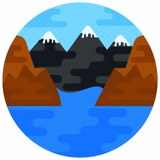Hill station, landscape, hills, mountains, nature icon - Download on Iconfinder