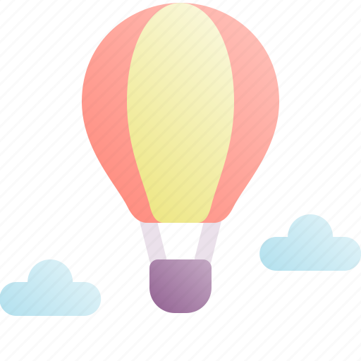 Balloon, fly, travel, cloud, transport, flight, sky icon - Download on Iconfinder
