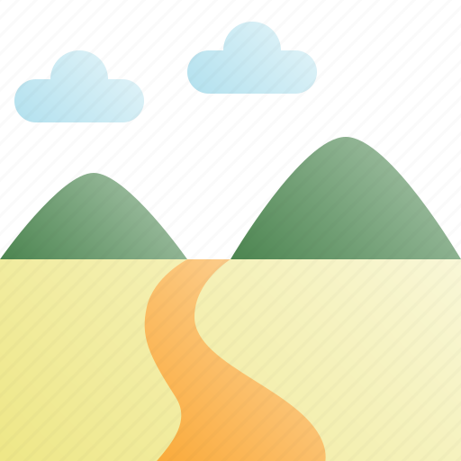 Mountain, road, sky, forest, outdoor, landscape icon - Download on Iconfinder