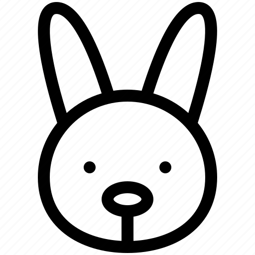 Bunny, rabbit, mammal, animal, wildlife, nature icon - Download on Iconfinder