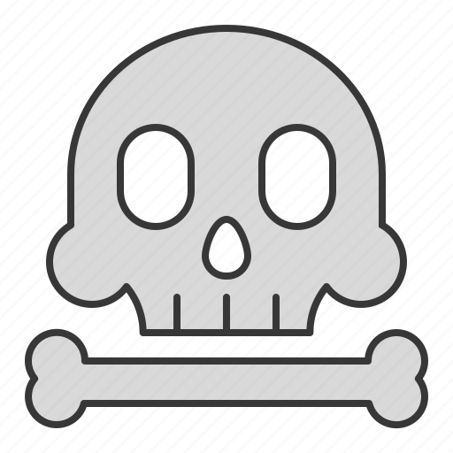 Bone, danger, nautical, risk, skull icon - Download on Iconfinder